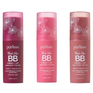 Purlisse blush balm BB cheek and lip duo